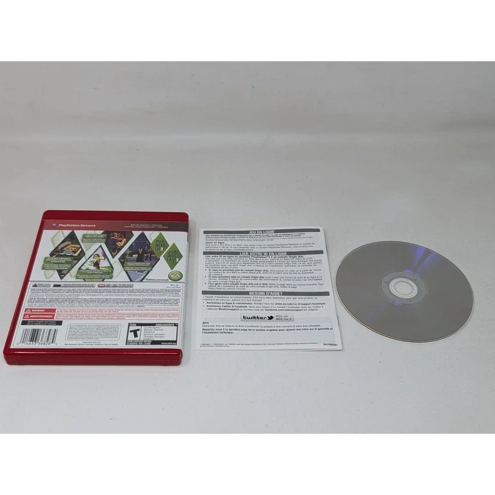The Sims 3‎ Greatest Hits Sony PlayStation 3 PS3 Tested Working CIB Complete